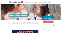 Desktop Screenshot of onceuponachildlittleton.com